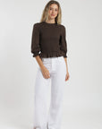 Blusa lira café Froens