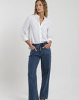 Blusa manga larga Lucy blanco Froens