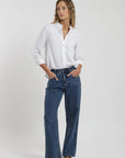 Blusa manga larga Lucy blanco Froens