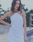Blusa sin mangas roca blanco Froens
