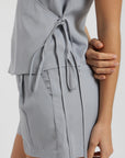 Blusa sin mangas sydney gris Froens