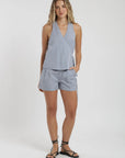 Blusa sin mangas sydney gris Froens