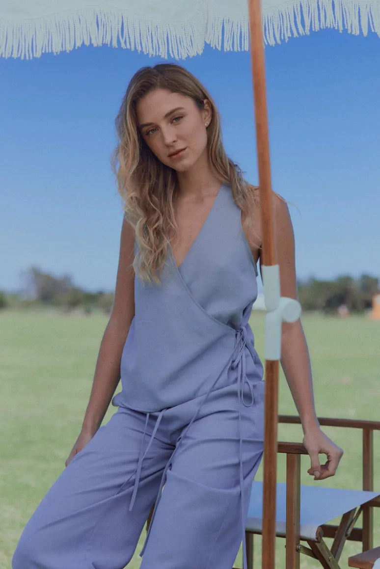 Blusa sin mangas sydney gris