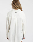Blusa manga larga Max blanco - Lino
