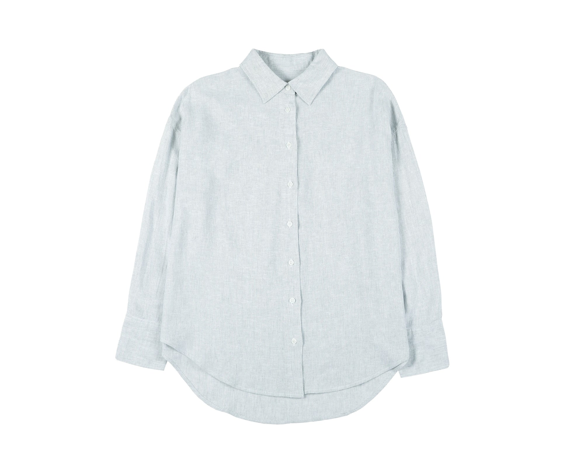 Blusa manga larga Max verde - Lino - Frøens