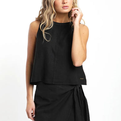 Blusa Caulle negro