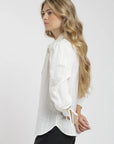 Blusa manga larga Poppy blanco