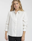 Blusa manga larga Poppy blanco