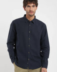 Camisa manga larga Basic azul Froens