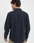 Camisa manga larga Basic azul Froens