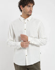 Camisa manga larga Basic blanco Froens