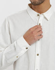 Camisa manga larga Basic blanco Froens