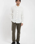 Camisa manga larga Basic blanco Froens