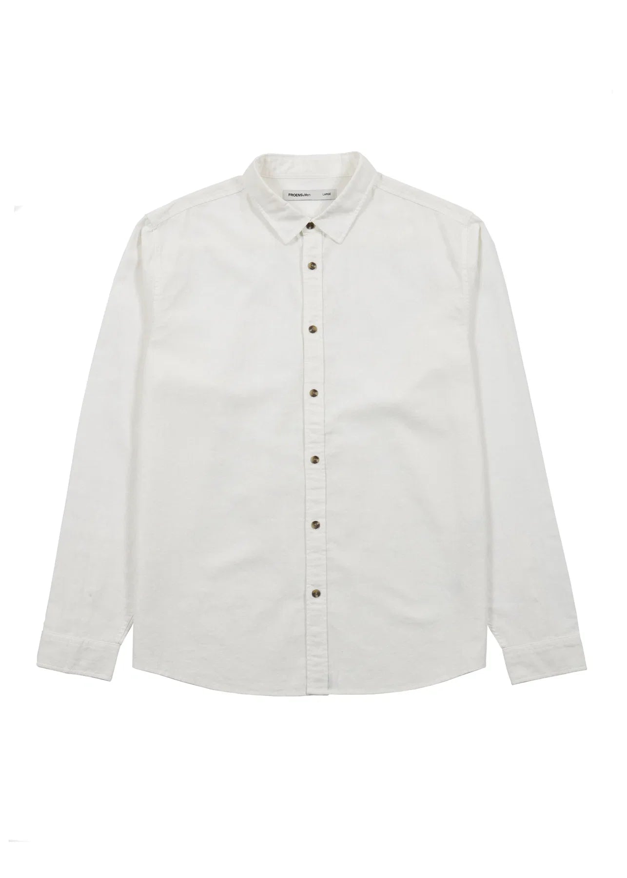 Camisa manga larga Basic blanco