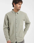 Camisa manga larga Basic verde claro Froens