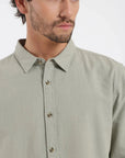 Camisa manga larga Basic verde claro Froens