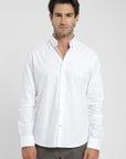 Label - Camisa manga larga Ox blanco
