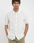 Camisa manga corta classic blanco Froens