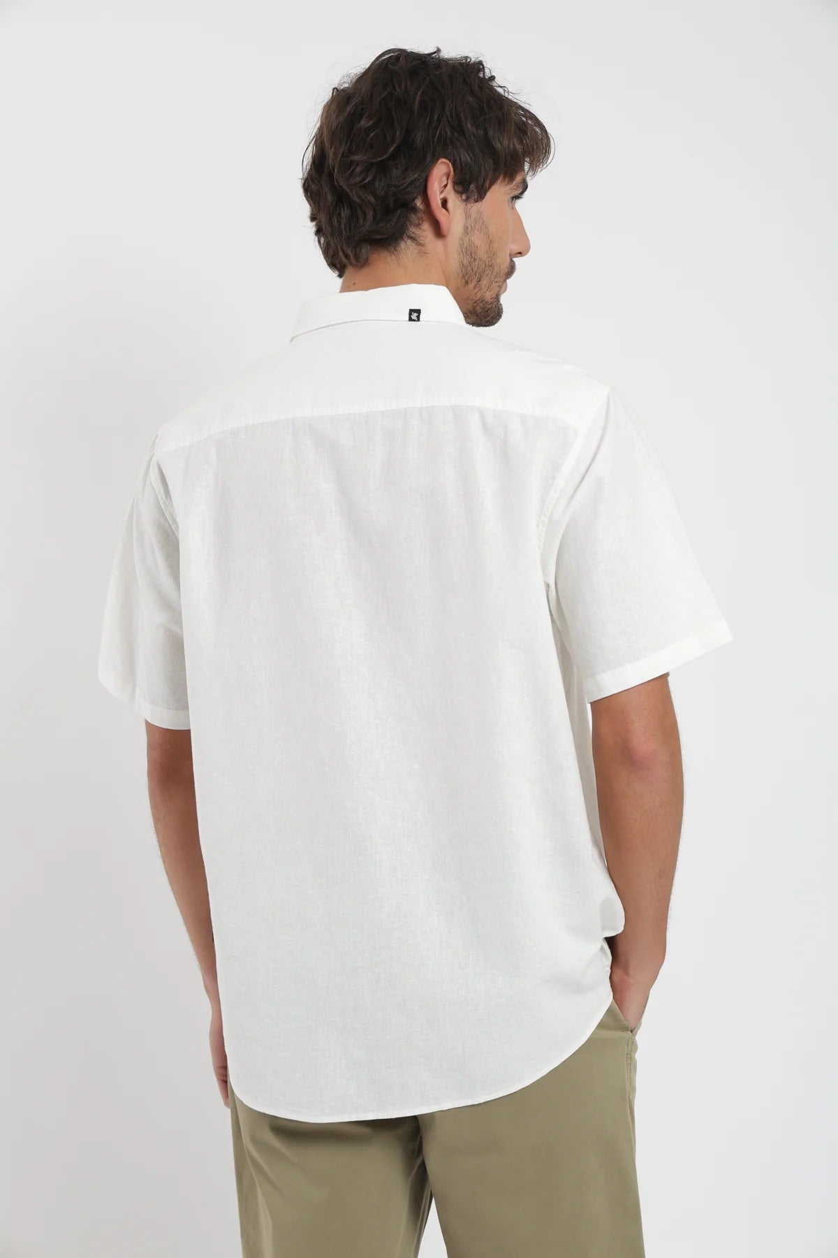 Camisa manga corta classic blanco Froens