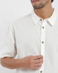 Camisa manga corta classic blanco Froens