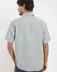 Camisa manga corta Classic celeste