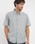 Camisa manga corta Classic celeste