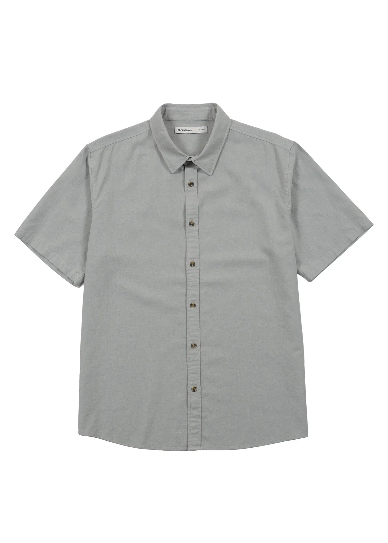 Camisa manga corta Classic celeste