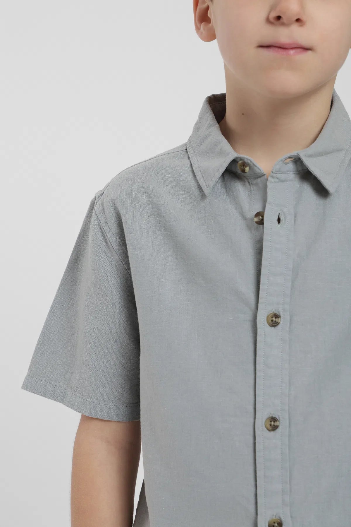 Camisa Classic Kids celeste Froens