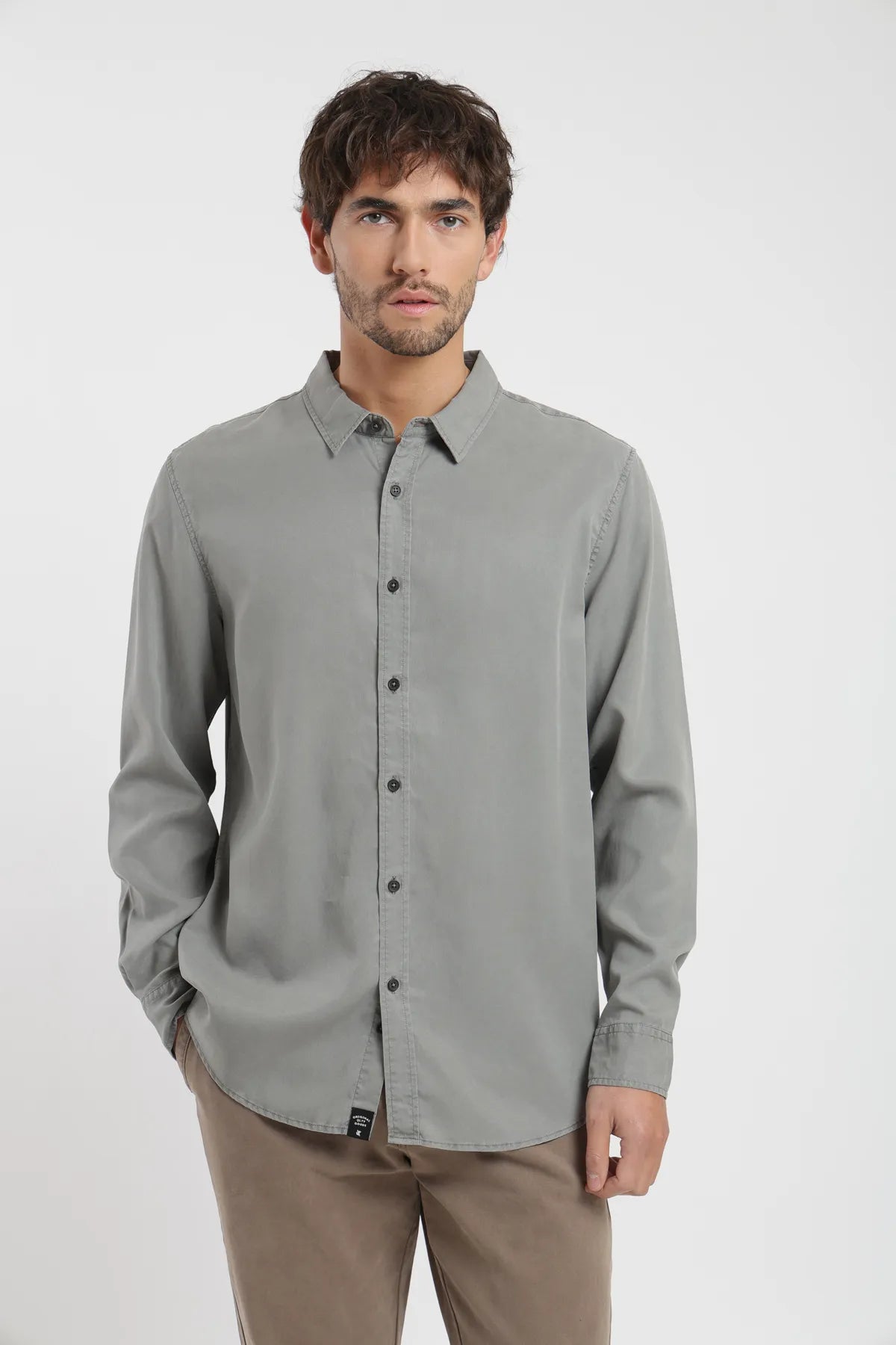 Camisa manga larga Street gris