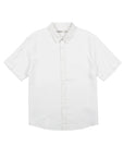 Camisa manga corta lino blanco Froens
