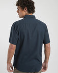 Camisa manga corta Classic azul - Algodón orgánico - Frøens