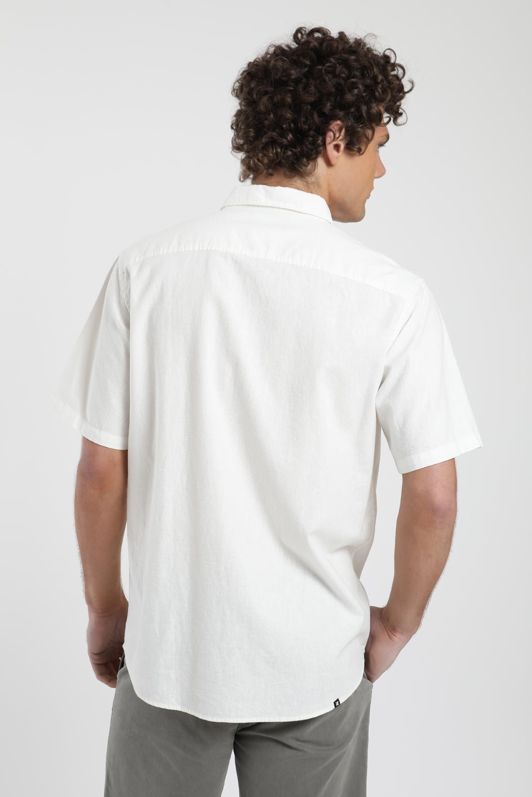 Camisa manga corta Classic blanco - Algodón orgánico - Frøens