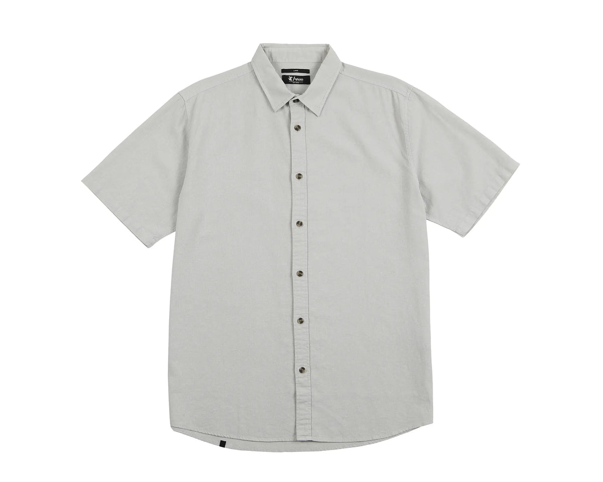 Camisa manga corta Classic gris - Algodón orgánico - Frøens