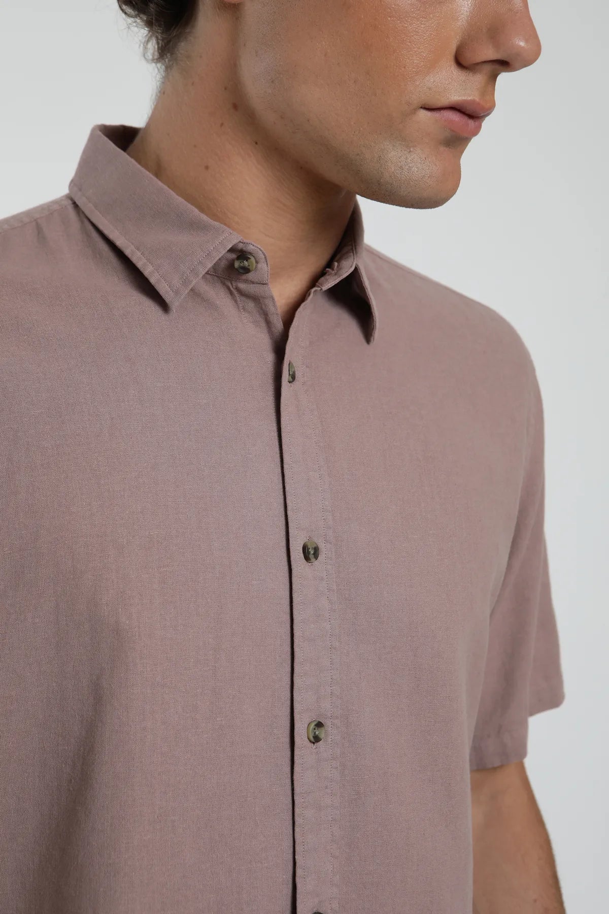 Camisa manga corta Classic rosado - Algodón orgánico - Frøens