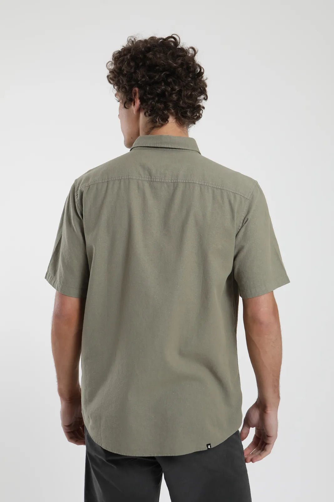 Camisa manga corta Classic verde - Algodón orgánico - Frøens