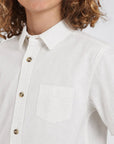 Camisa manga corta niño classic blanco - Froens