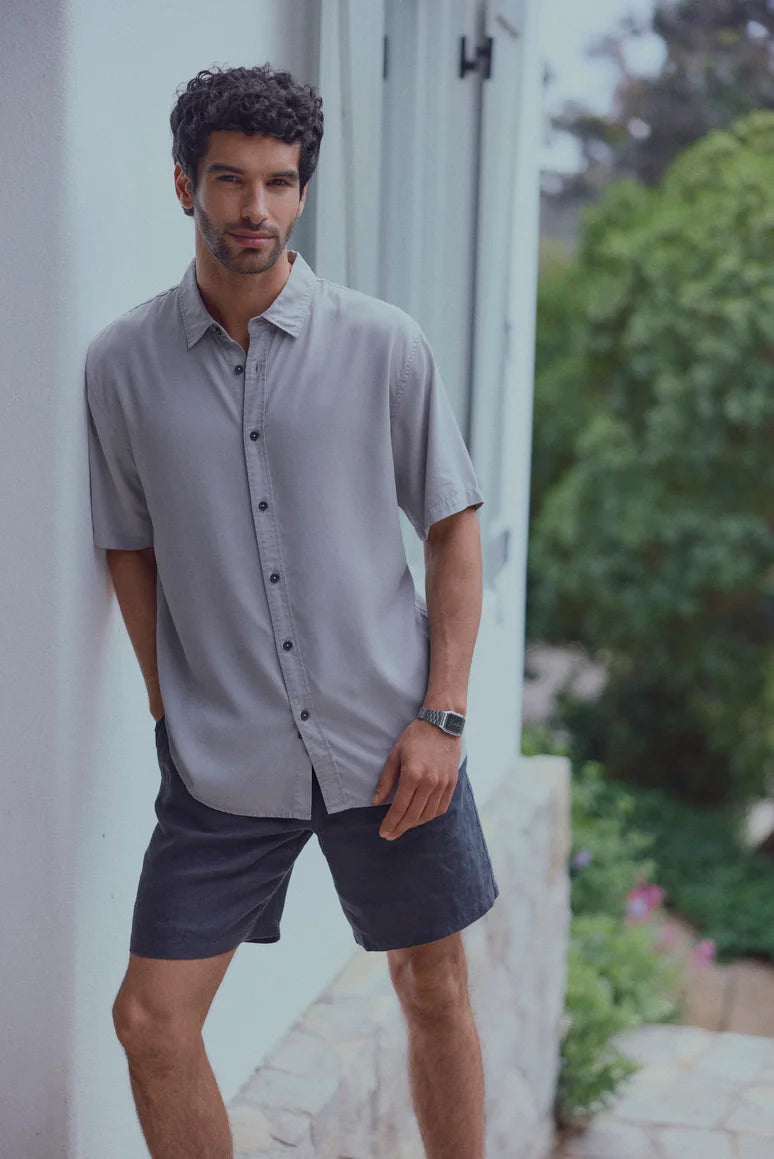 Camisa manga corta puelche beige Froens