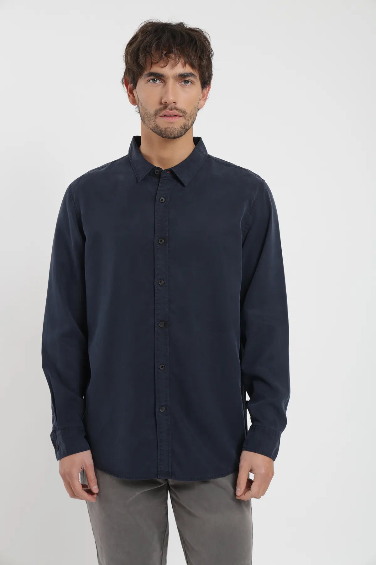 Camisa manga larga Street azul