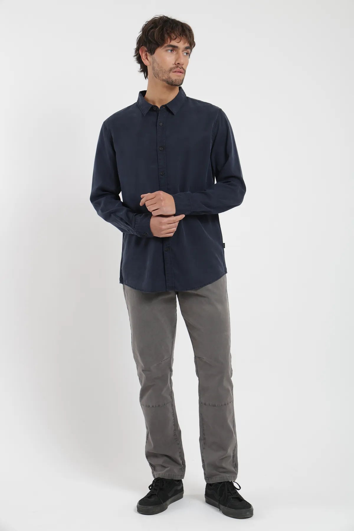 Camisa manga larga Street azul