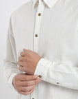 Camisa manga larga Basic blanco