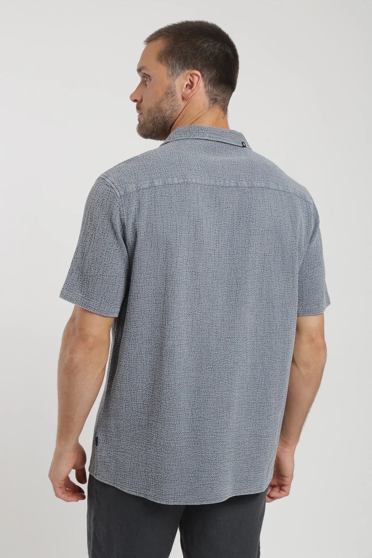 Camisa manga corta manly azul claro Froens
