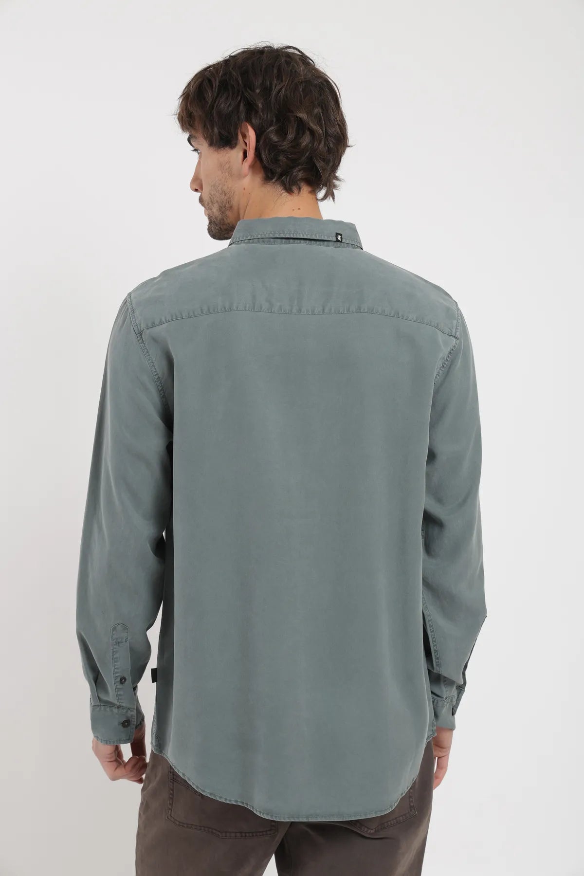 Camisa manga larga Street petroleo