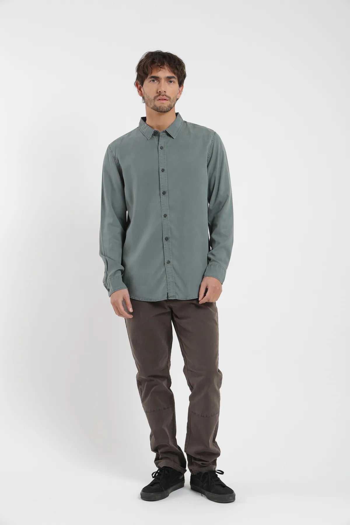 Camisa manga larga Street petroleo