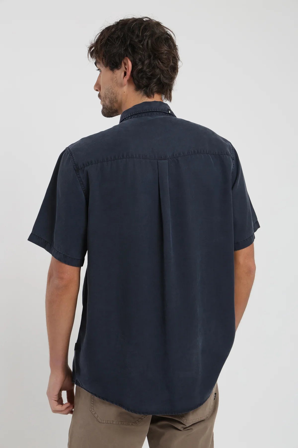 Camisa manga corta Puelche azul Froens