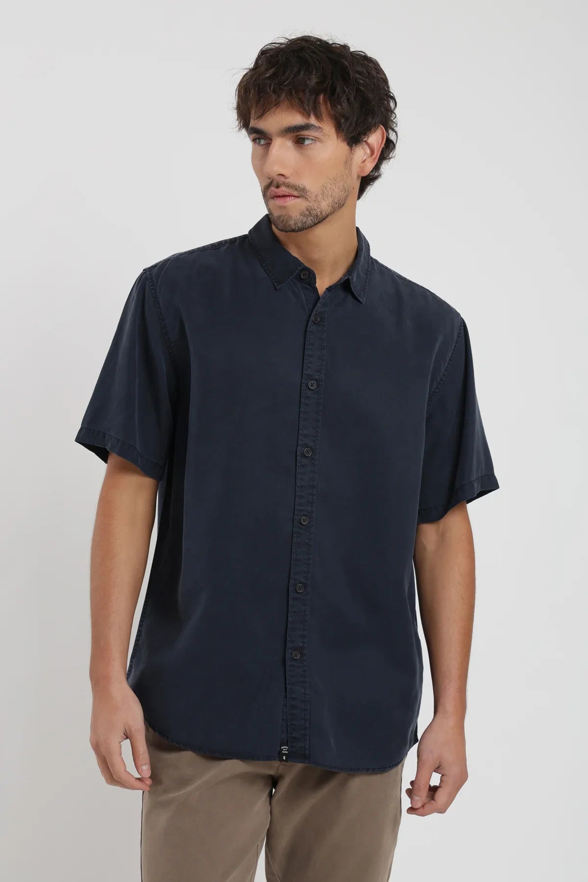 Camisa manga corta Puelche azul Froens