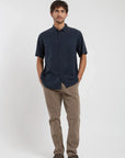Camisa manga corta Puelche azul Froens