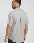 Camisa manga corta puelche beige Froens