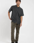 Camisa manga corta Puelche grafito Froens