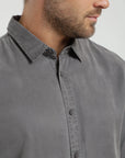 Camisa manga corta puelche gris oscuro Froens