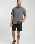 Camisa manga corta puelche gris oscuro Froens